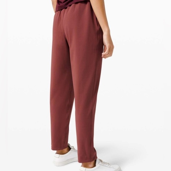 Lululemon 4 Keep Moving Pant 7/8 High-Rise Savannah, great pre owned condition - Picture 12 of 13